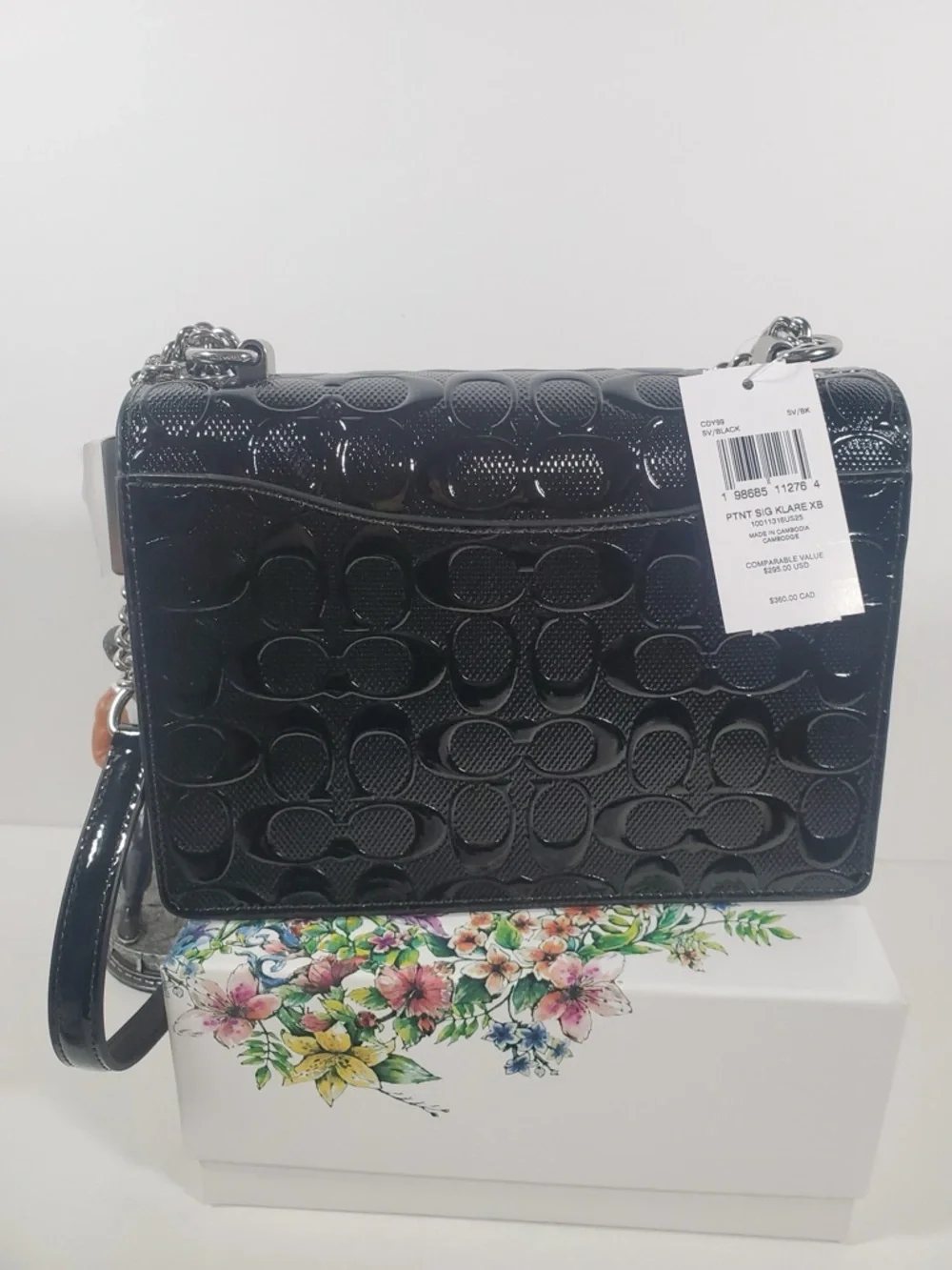 Coach Klare Crossbody Bag In Signature Leather NWT - Picture 3 of 11